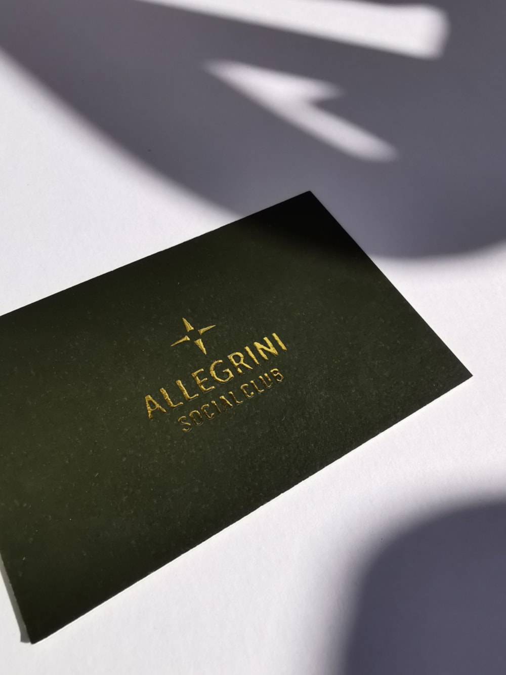 Carte de visite Allegrini Social Club