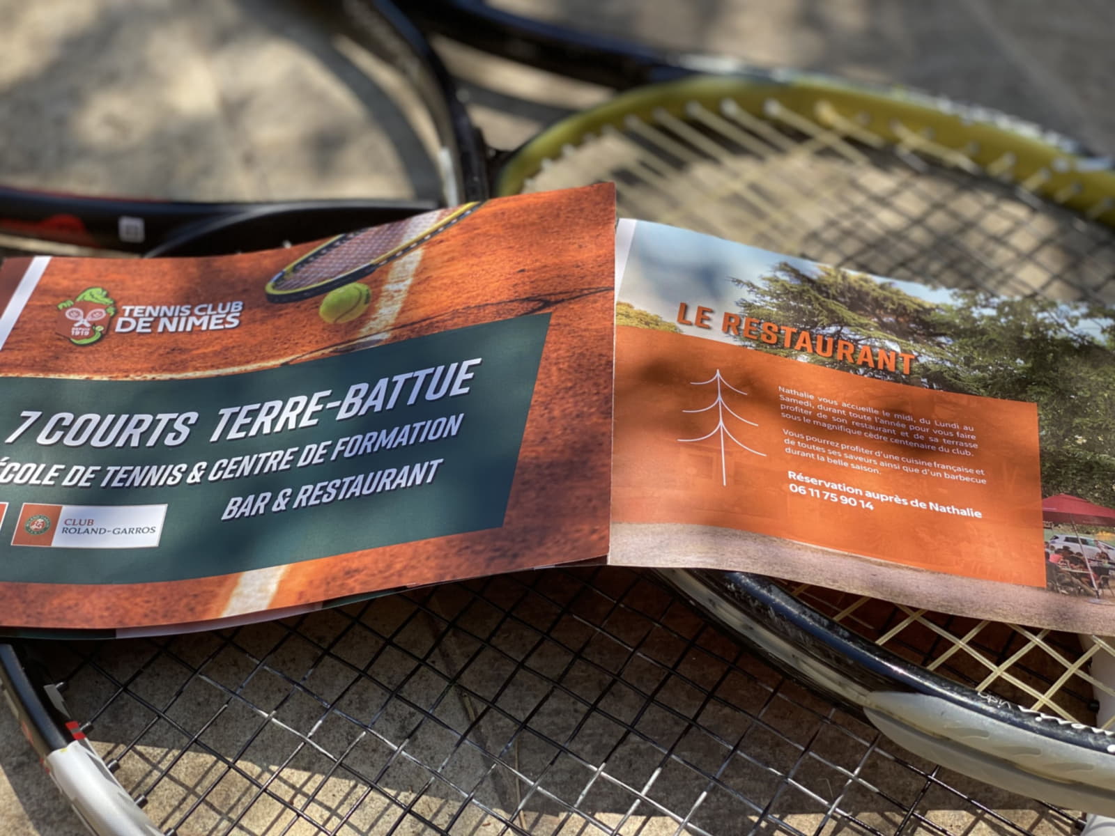 Brochure de présentation du Tennis Club de Nîmes