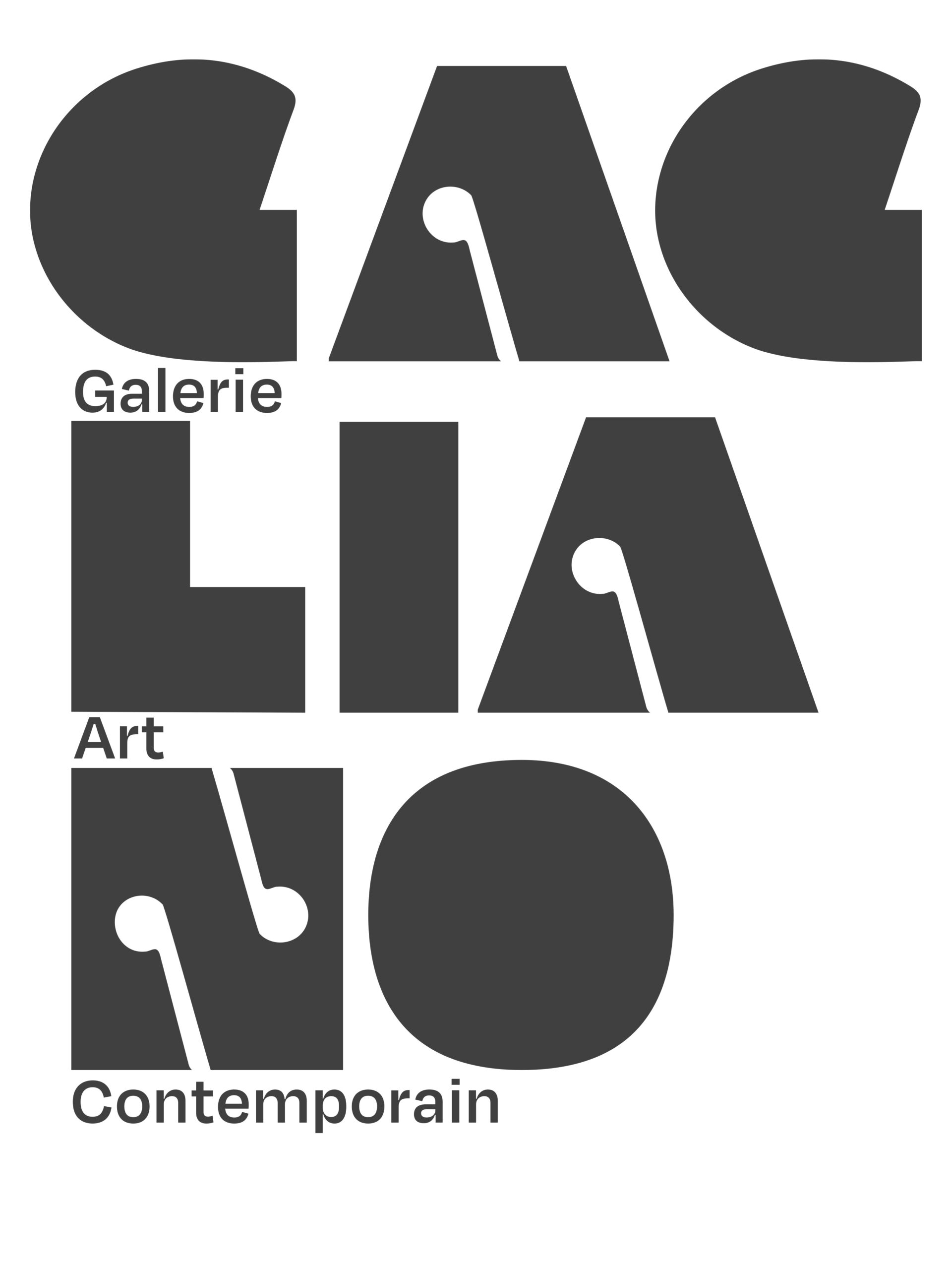 Logo de la Galerie d'Art Contemporain Gagliano à Nîmes