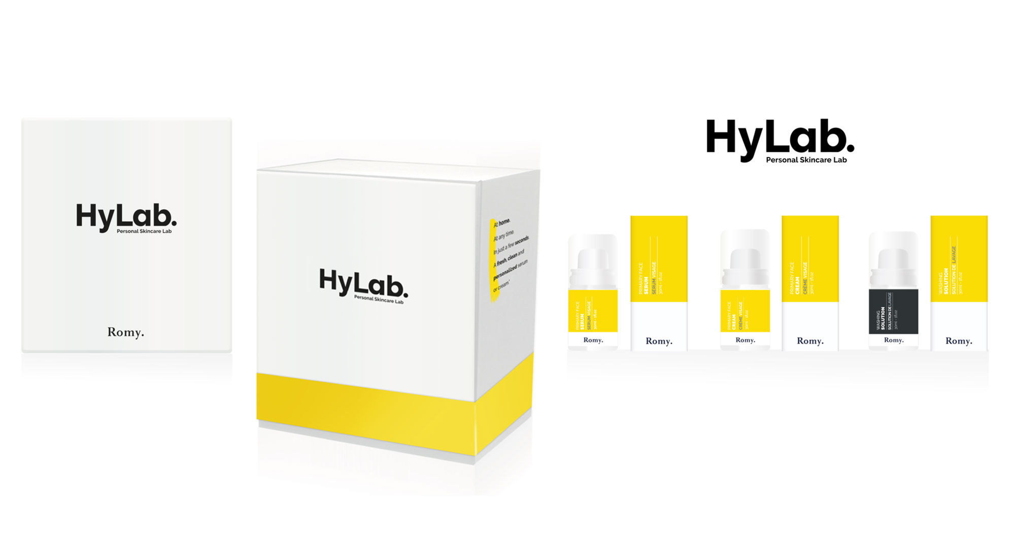 Packaging HyLab Romy Paris