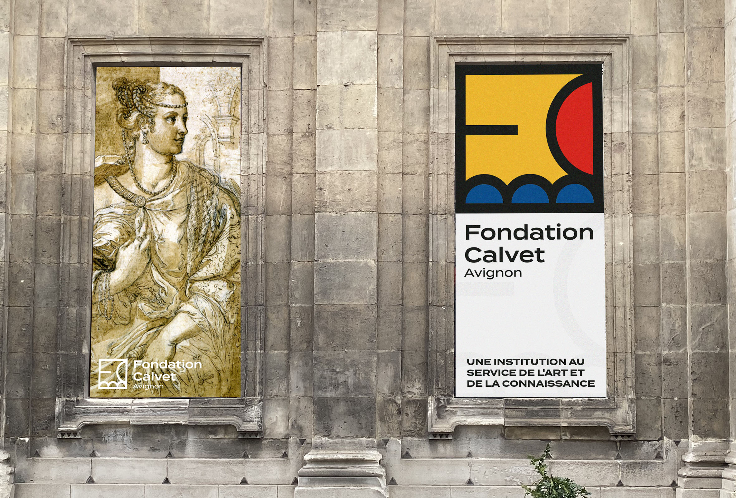 L'affiche de la Fondation Calvet à Avignon